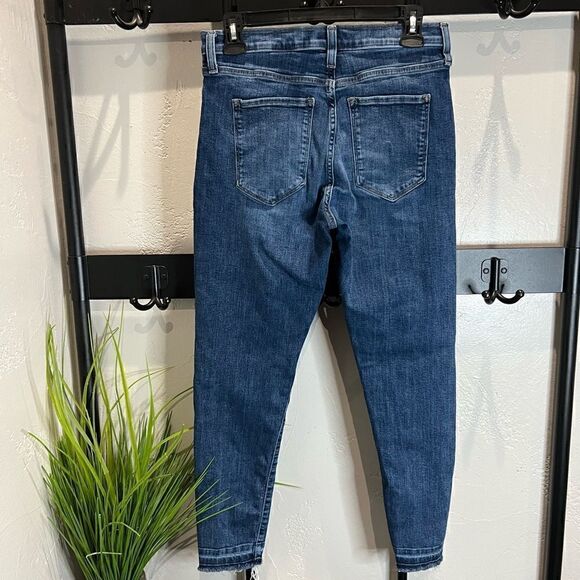 Banana Republic high rise skinny distressed jeans size 29 petite - Picture 5 of 15